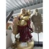 Bouddha rouge et or