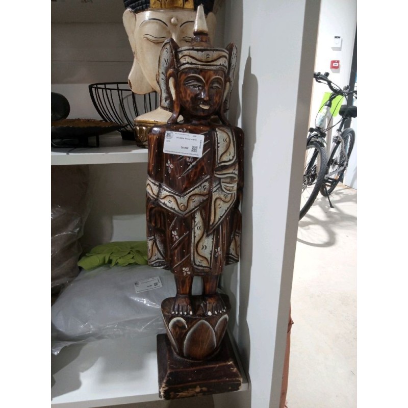 Bouddha  debout en bois