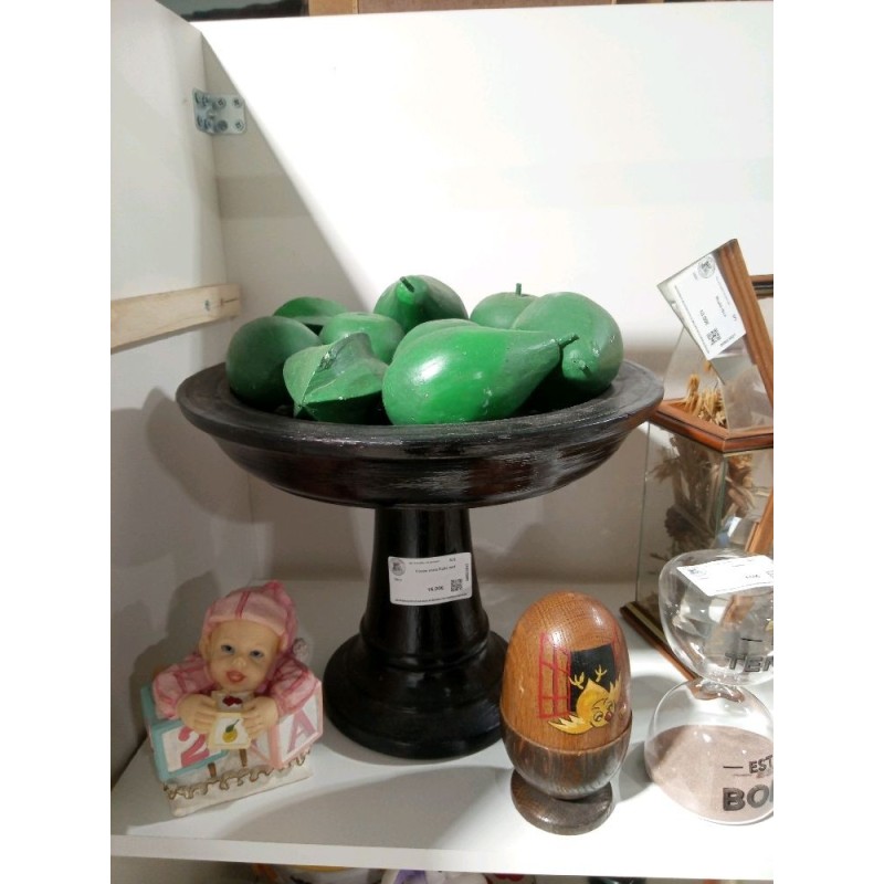 Coupe noire fruits vert