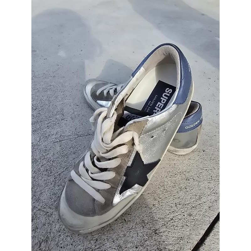 Golden goose argenté T 37 