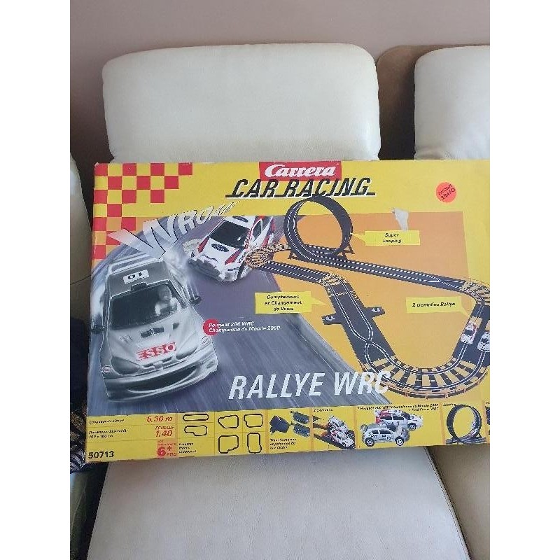 Circuit carrera voiture rallye 