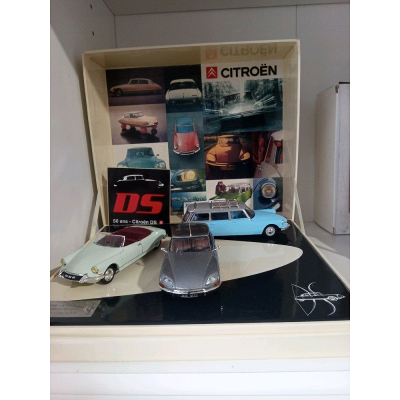 RARE COFFRET 50 ans de la DS - Série Limitée - 1124 / 1200 - boite et sur boite NEUF