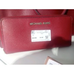 Porte feuille rouge Mickael...