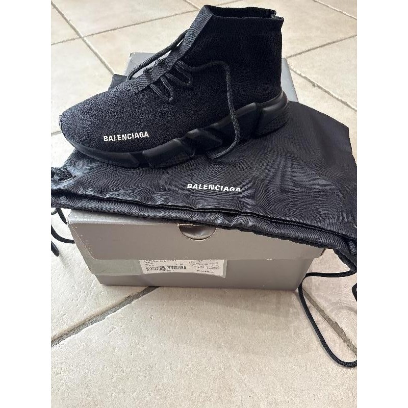 BALANCIAGA SPEED LACE UP noire pointure 41