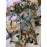 Collection lot 20  avions  militaire metal 