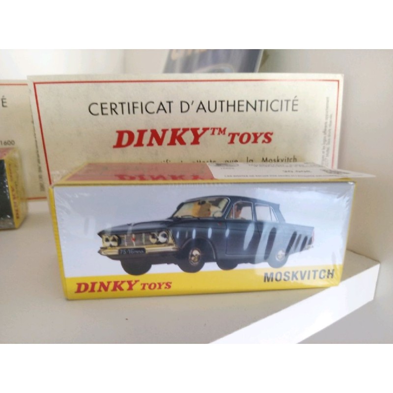 MOSKVITCH - 1:43e - certif d'authenticité + fascicule