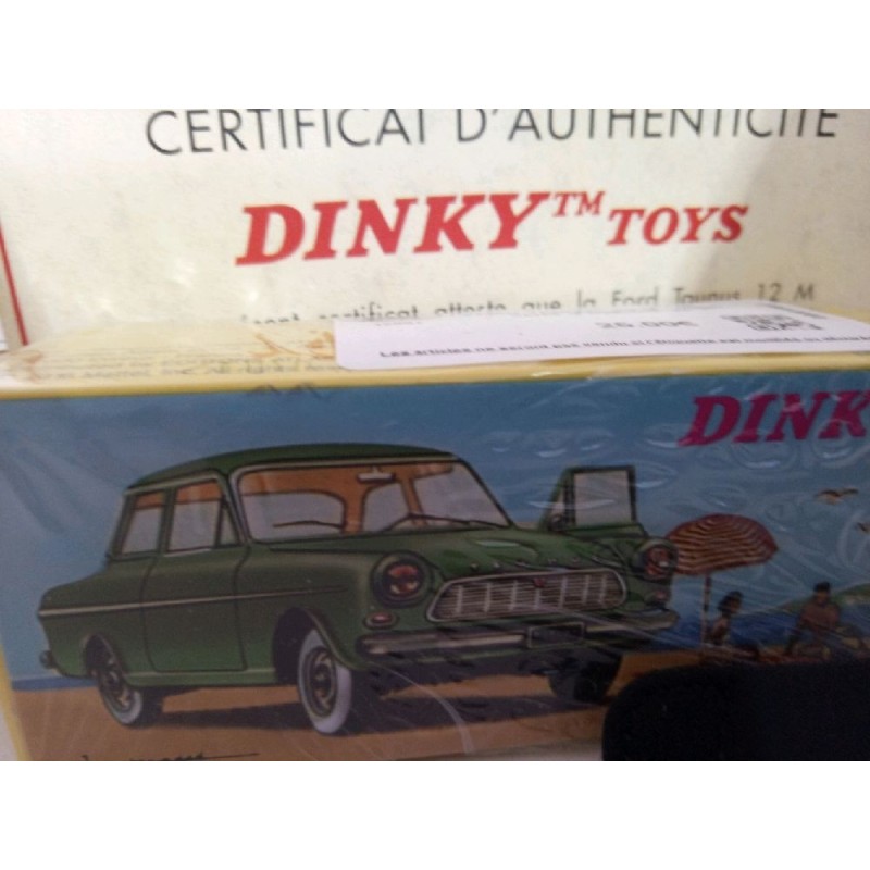 FORD TAUNUS  12 M - 1:43e - certif d'authenticité + fascicule