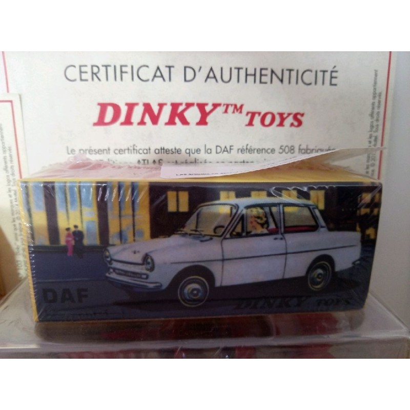 DAF - 1:43e - certif d'authenticité + fascicule
