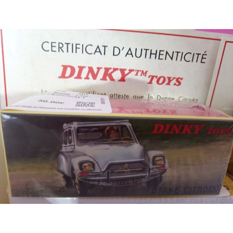 CITROËN  DYANE - 1:43e - certif d'authenticité + fascicule