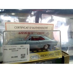 OPEL  REKORD - 1:43e - avec...