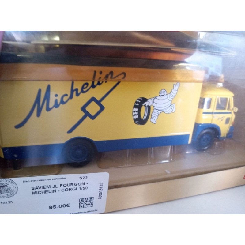 SAVIEM JL FOURGON - MICHELIN - CORGI 1/50 COLLECTION HERITAGE Série Limitée 0022 / 3000