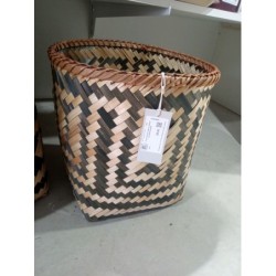 Panier tresse marron...
