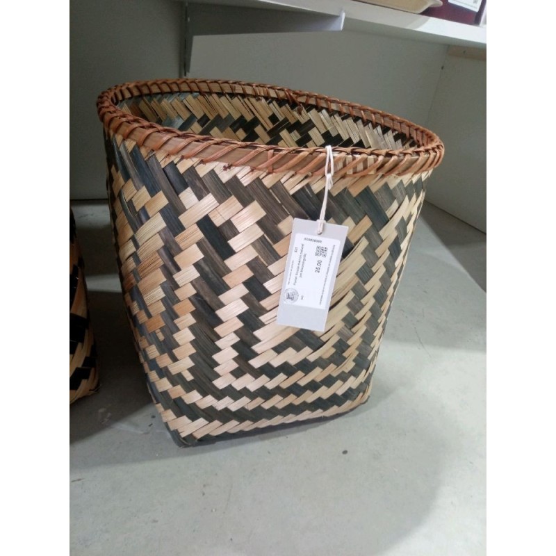 Panier tresse marron naturel pm bloomingville 
