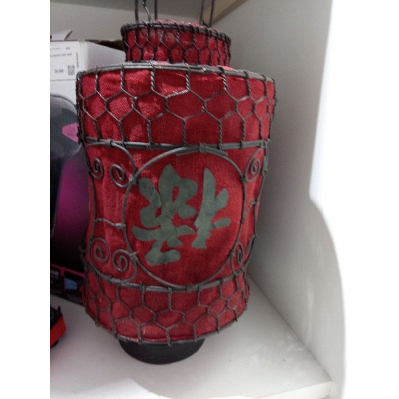 Décoration asiatique rouge et noir