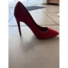 talon daim rouge pointure 37
