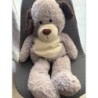 Peluche géante Ours crème