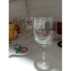 lot 6 verres  PIERLANT  Vin...