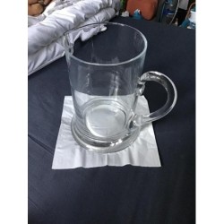 Carafe en verre en cristal 