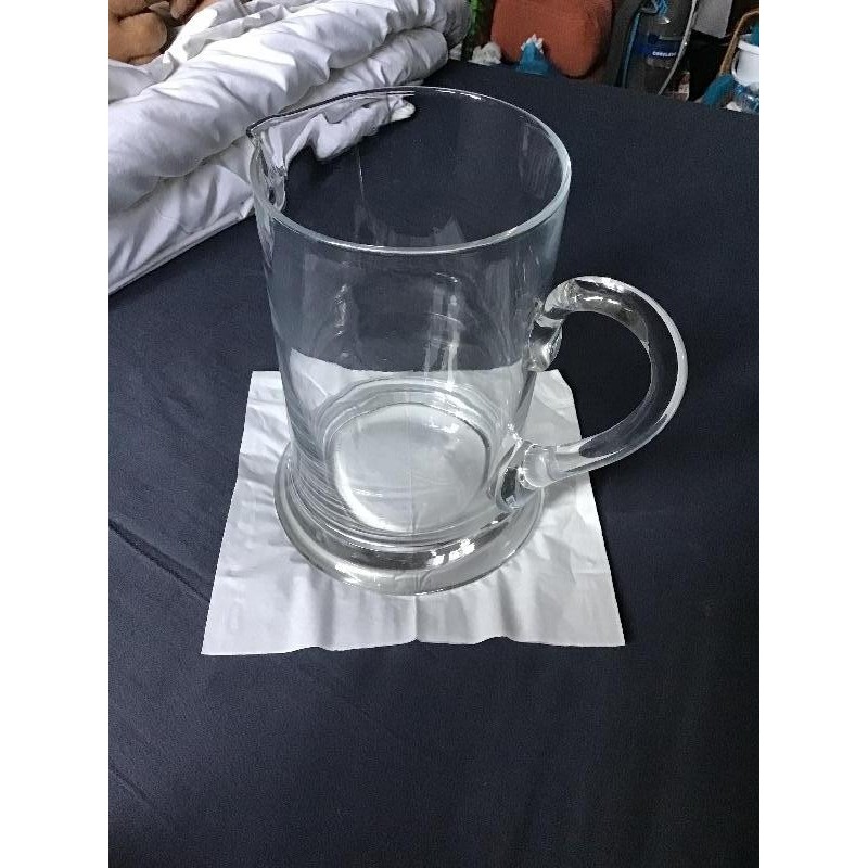Carafe en verre en cristal 