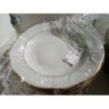 Assiettes creuses 11 pces porcelaine 
