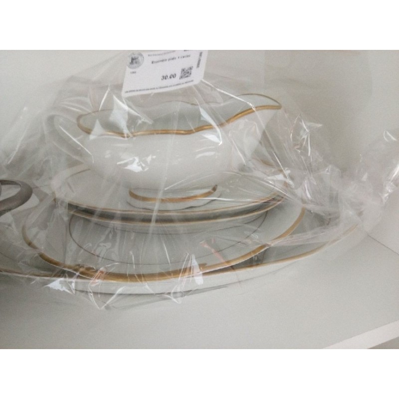 Ensemble plats + ravier