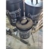 Lot 3 boîte en fer noir pdt  oignons   ail