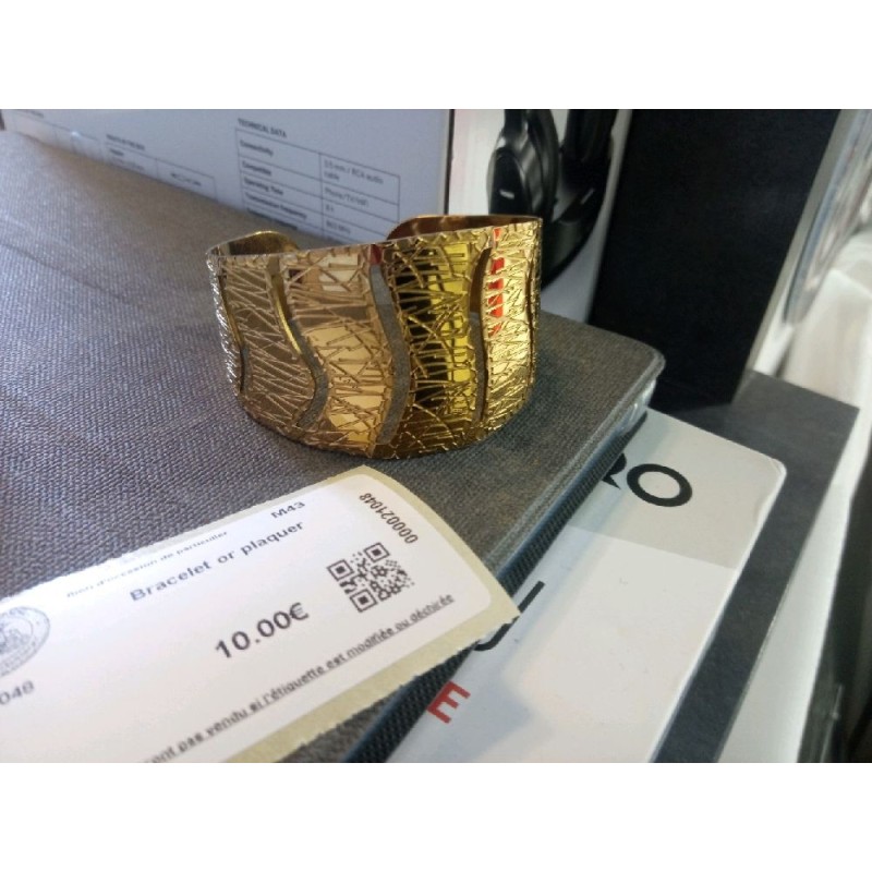 Bracelet or plaquer 
