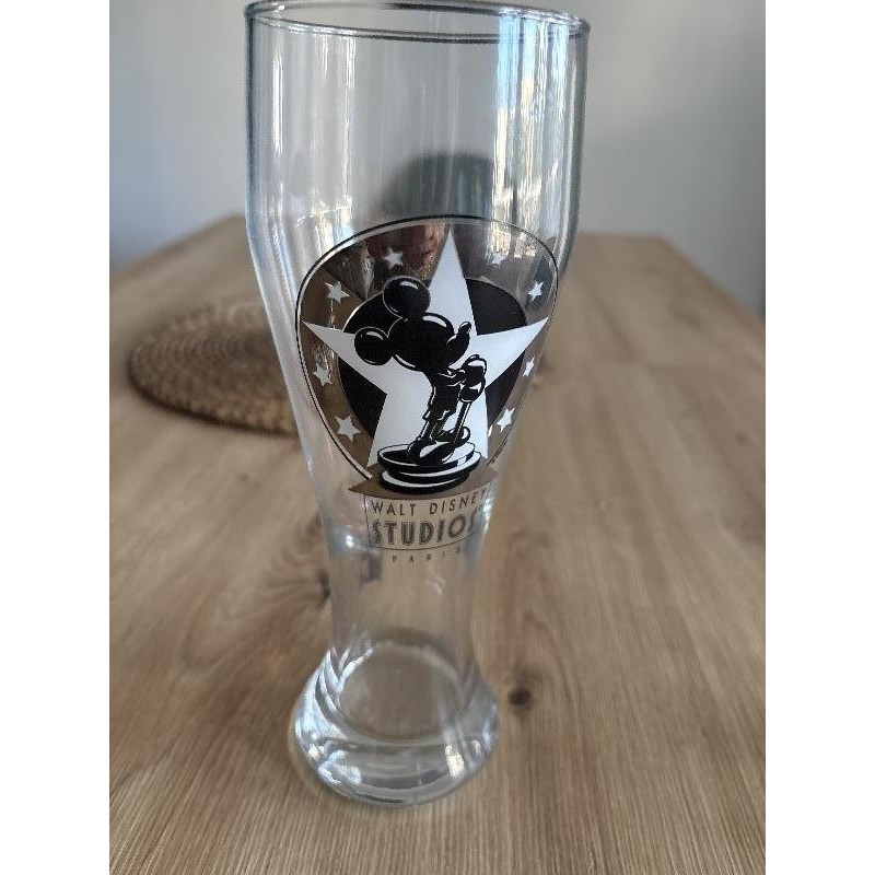 Verre bière collector Disneyland 