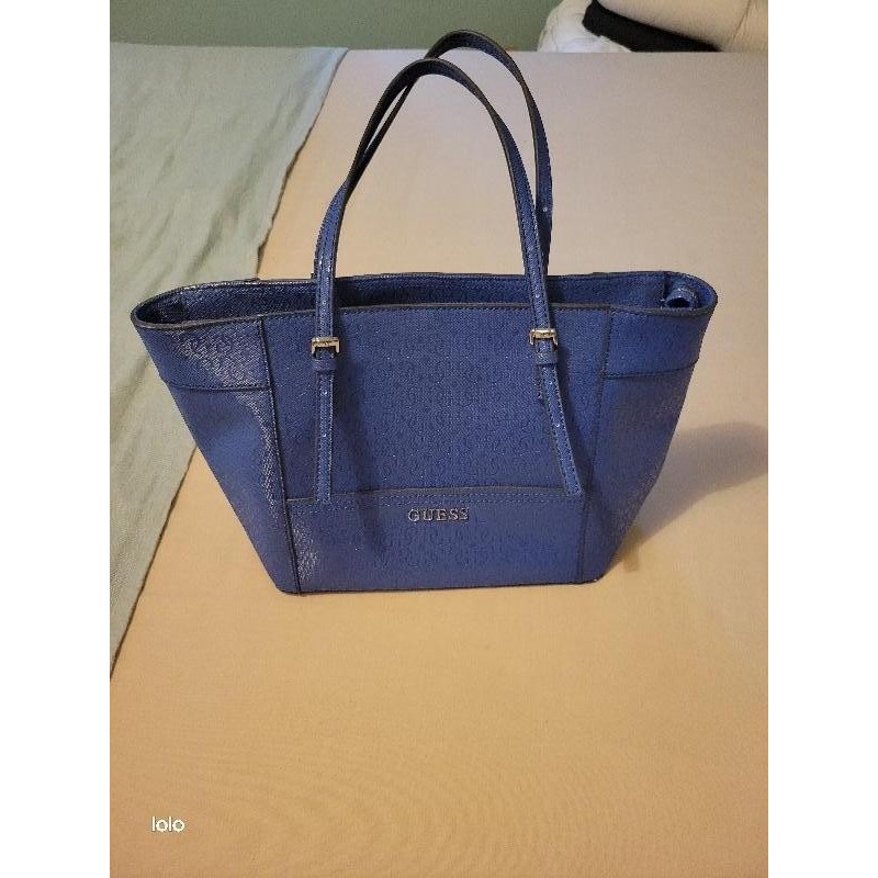 Sac guess bleu 