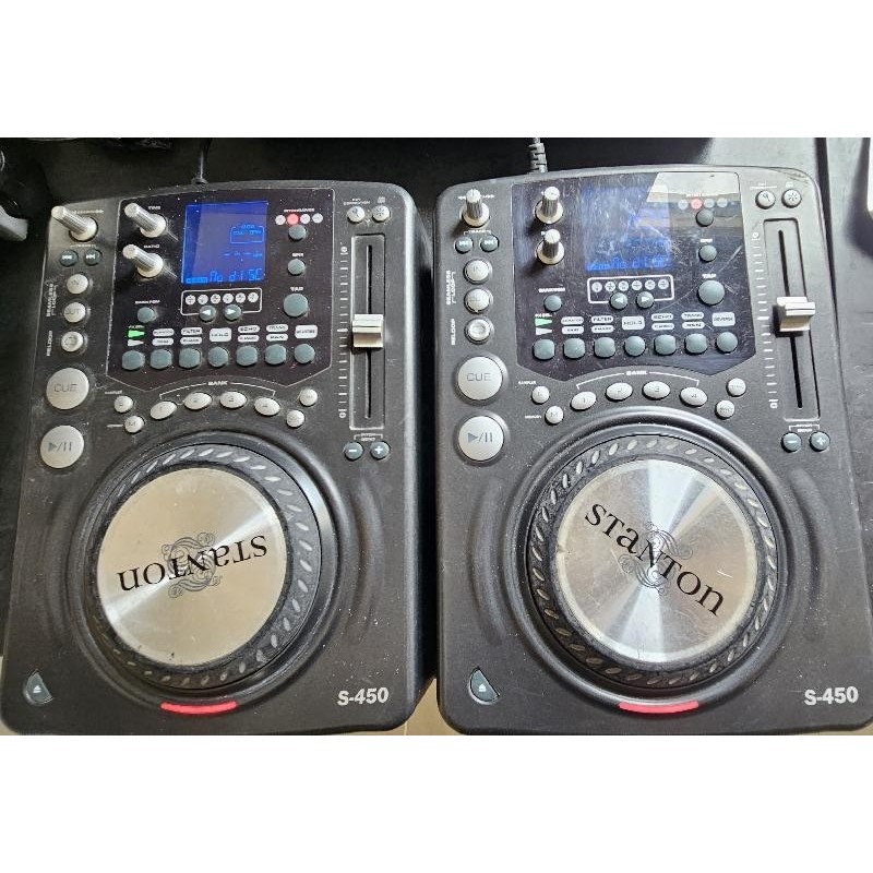 Lot de 2 Platines CD DJ STANTON S450