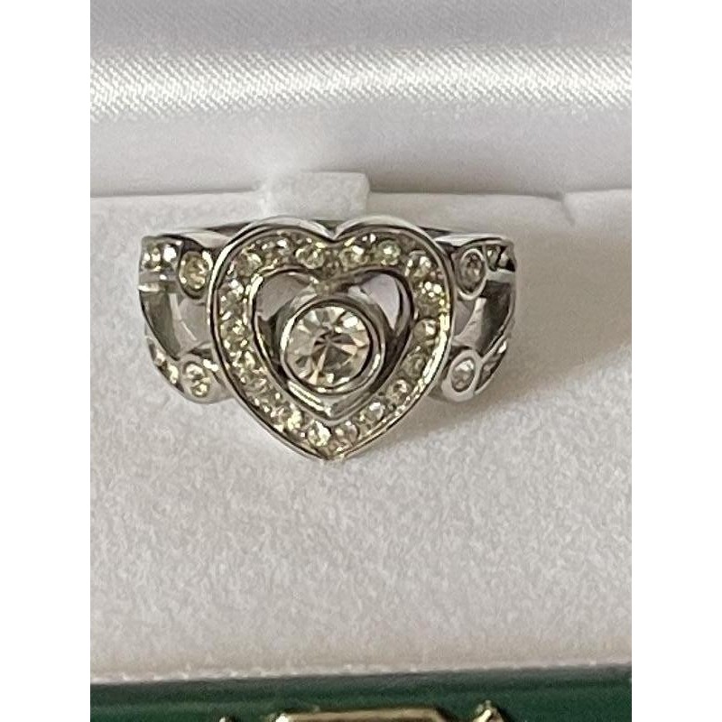 Bague en argent et Zirconium 