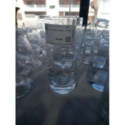 Lot 6 Verres Hauts  - Cristal