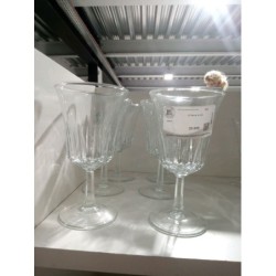 6 Verre à vin 
