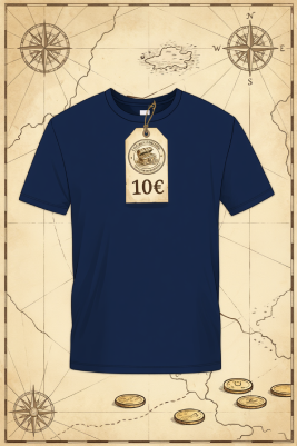 T-shirt bleu