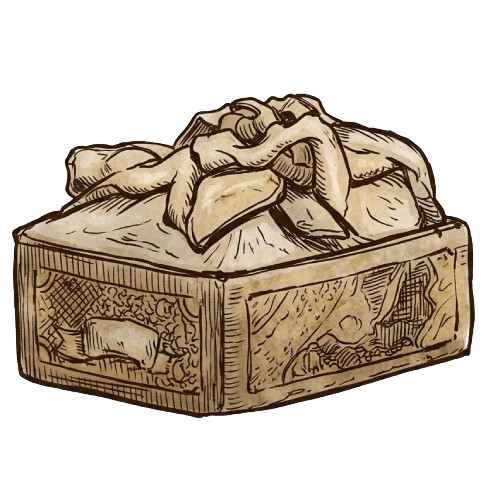 sacs dans une caisse